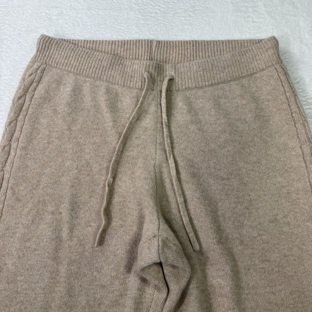 Haven Well Within Set Sweater Pants Womens Large* Oatmeal Suit Luxury Cashmere - Picture 11 of 16